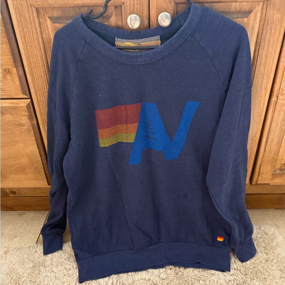Aviator Nation Navy Blue Sweater